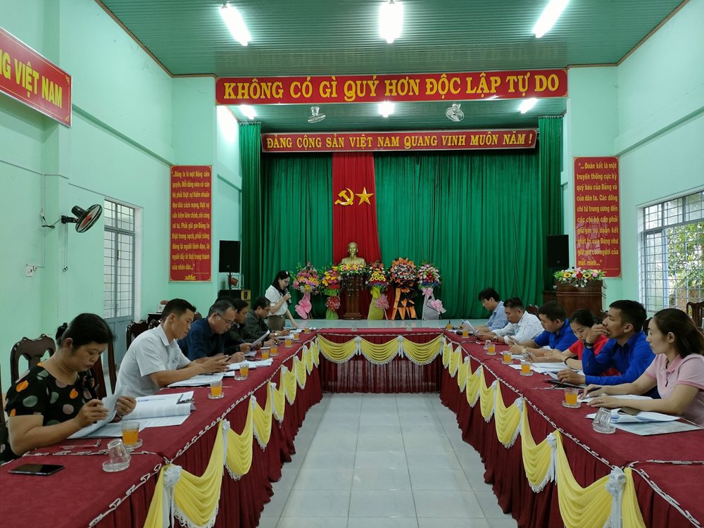 Huyện đoàn giám sát việc thực hiện Quyết định số 289-QĐ/TW của Ban Bí thư Trung ương Đảng 